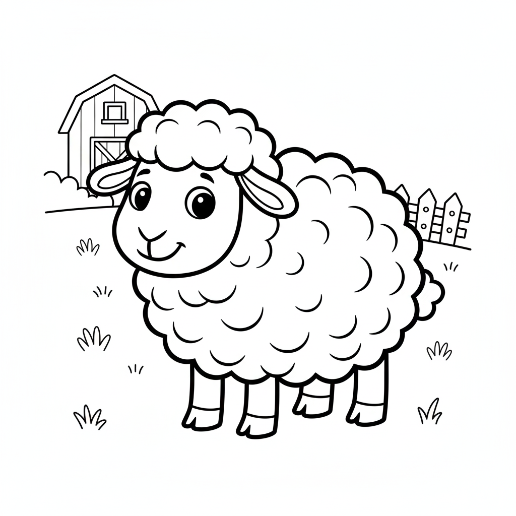 Fluffy Sheep